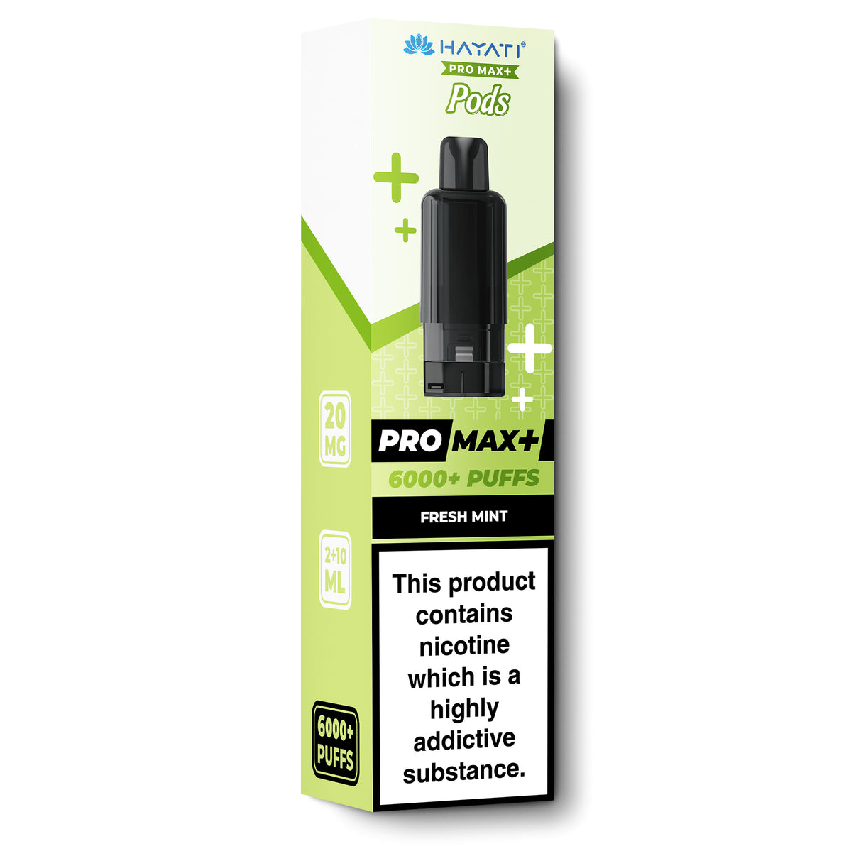 Hayati Pro Max + prefilled pods fresh mint flavour