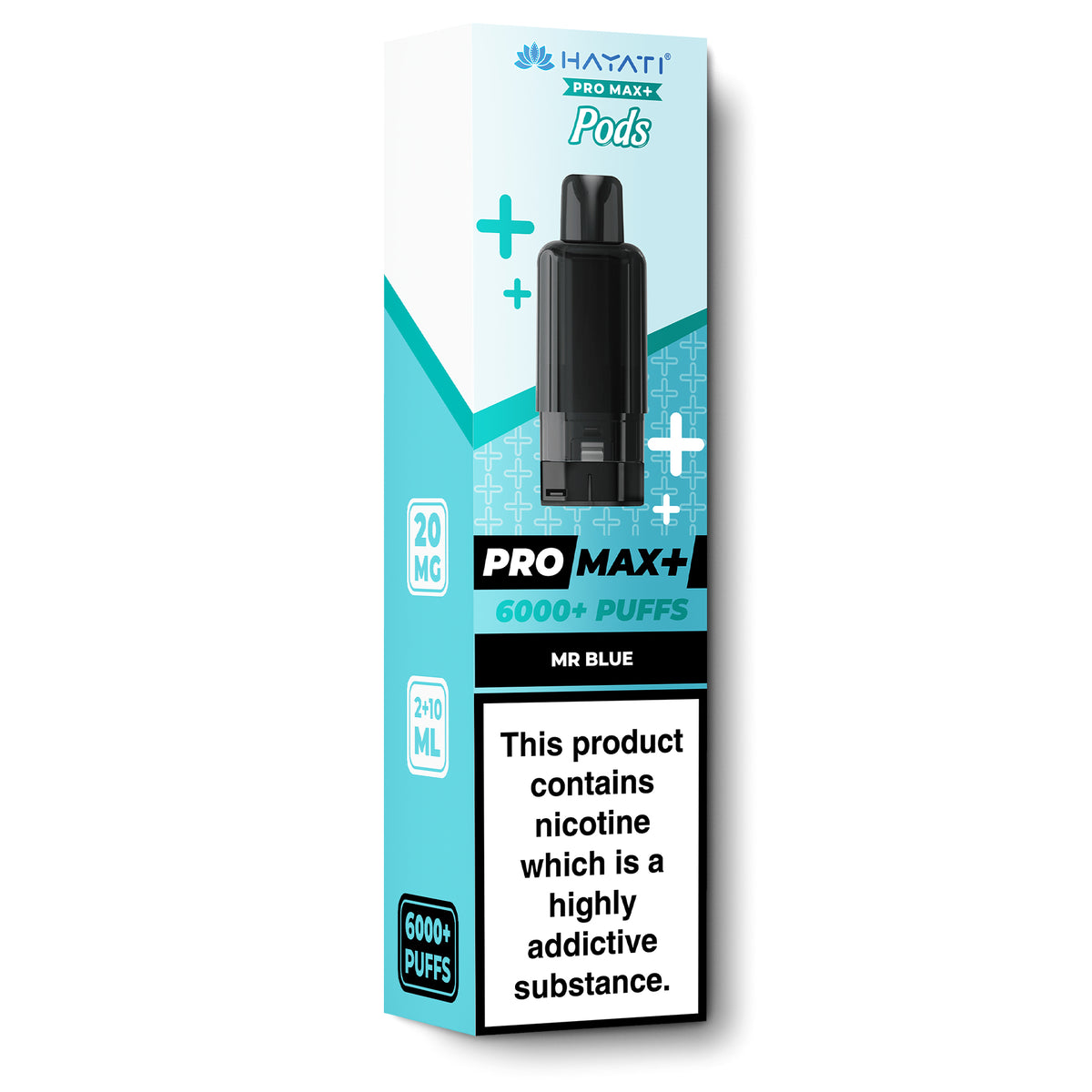 Hayati Mr Blue Pro Max + Refills | 6.99 E-Cigarette Direct Hayati Mr Blue Pro Max + Refills | 6.99 E-Cigarette Direct