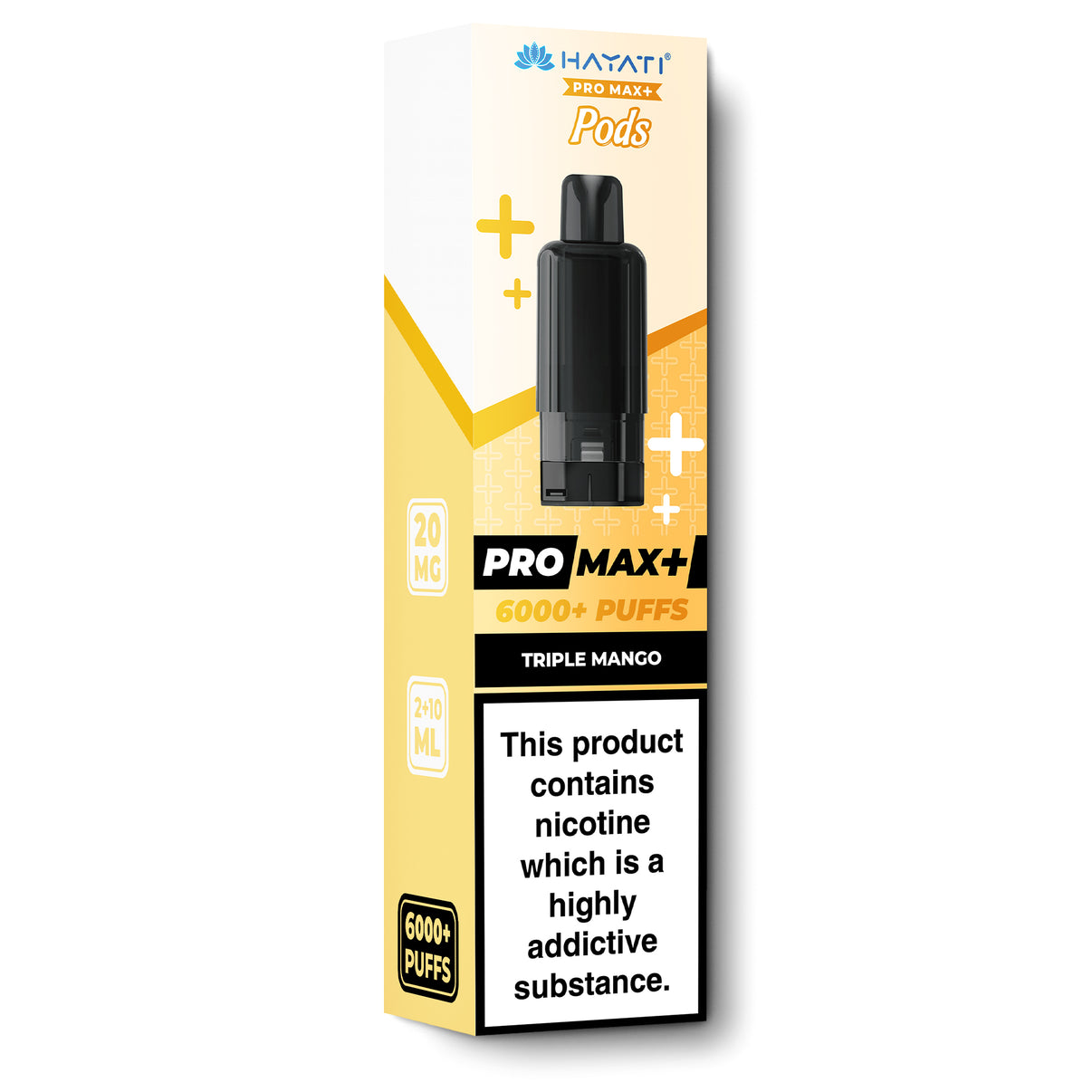 Hayati Pro Max + prefilled pods triple mango flavour