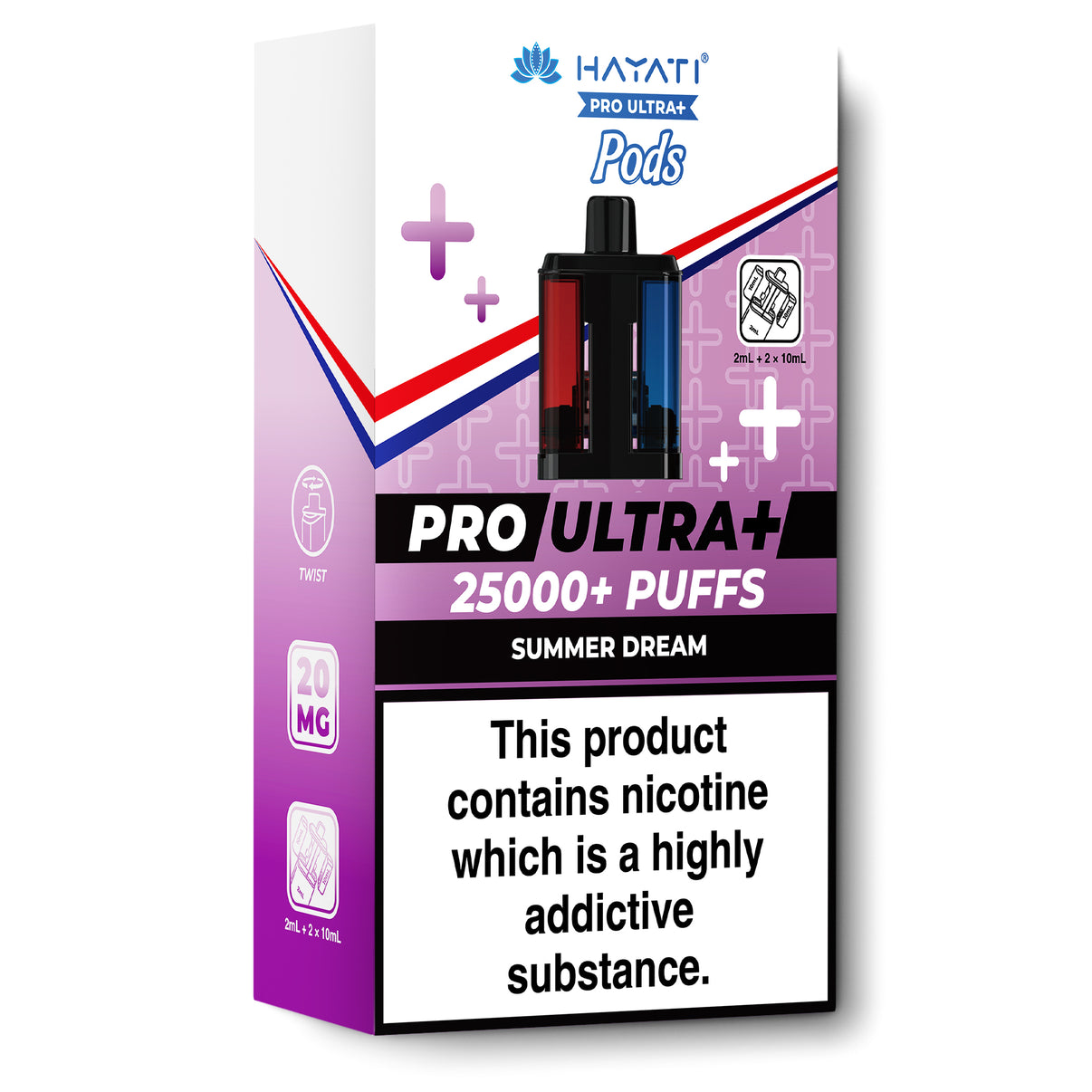 Hayati Pro Ultra+ refill pods summer dream flavour