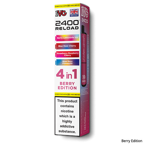 IVG 2400 Berry Edition Pod Refills