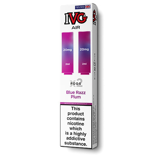 IVG Air Blue Razz Plum Pod Box
