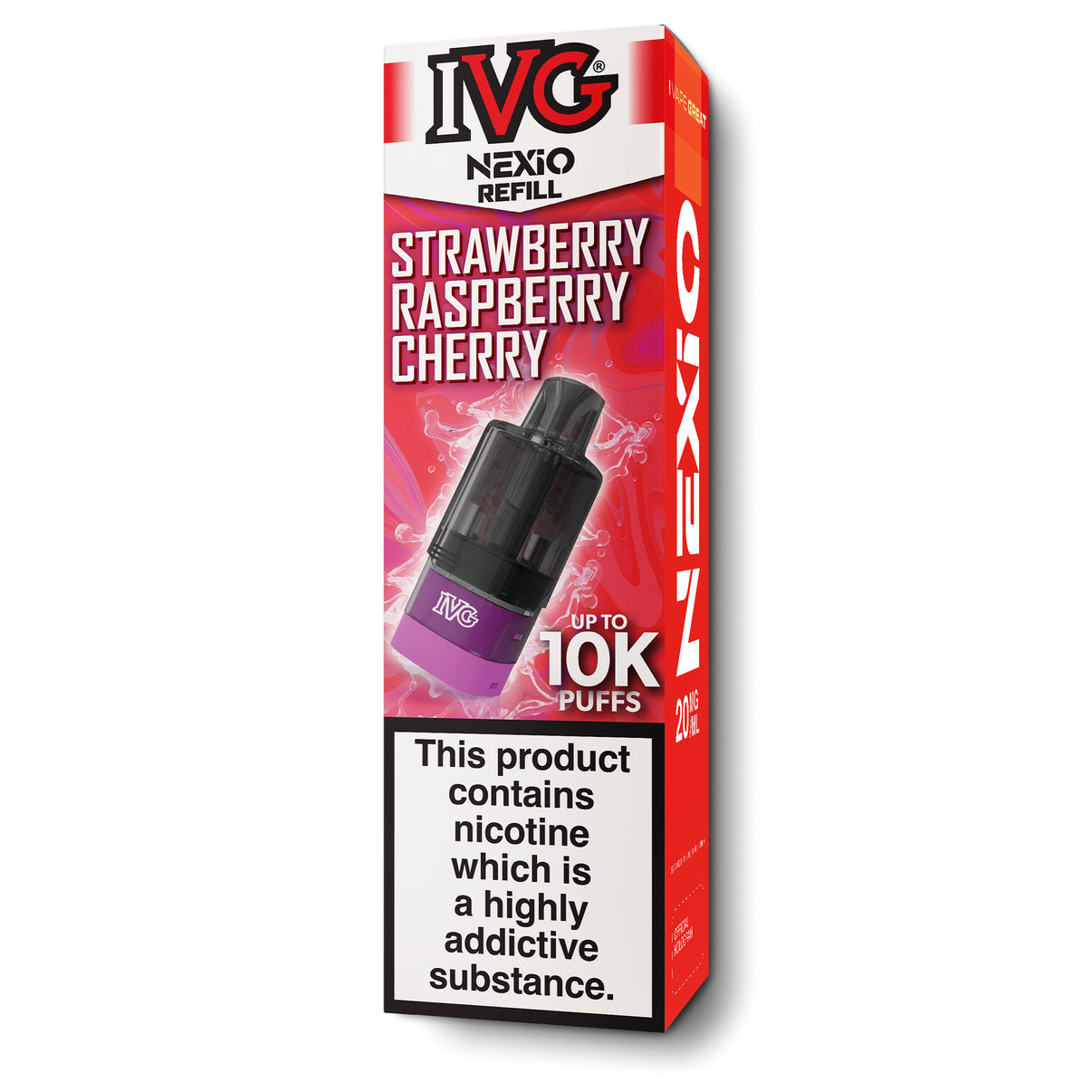 IVG Nexio Pods Strawberry Raspberry Cherry
