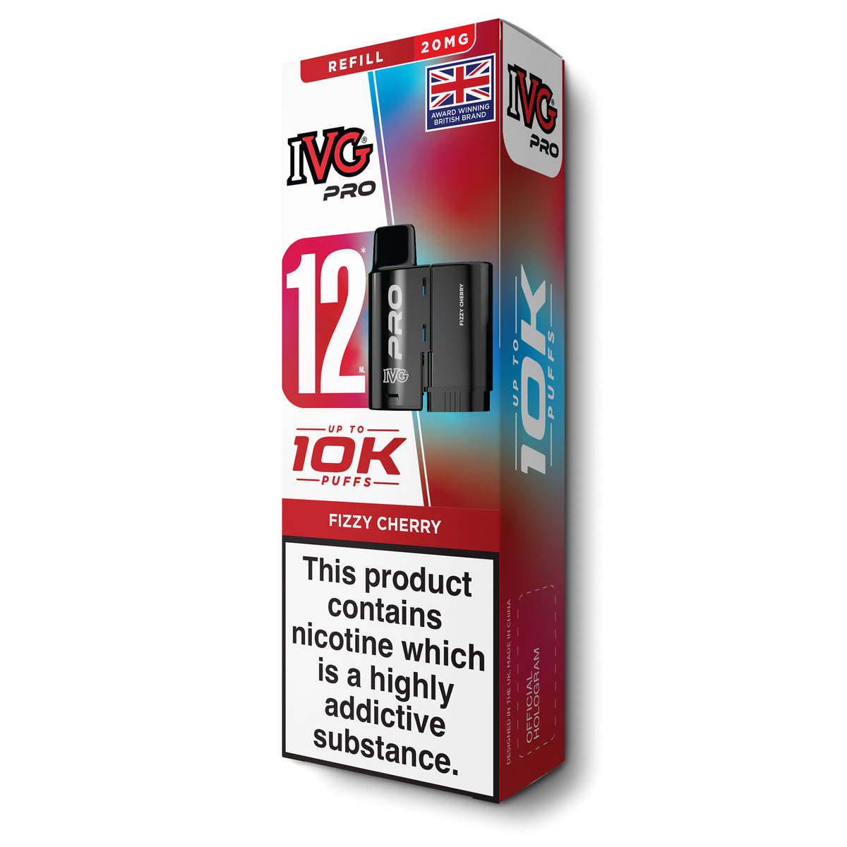 IVG Pro 12 Fizzy Cherry Refill Pod | £5.99