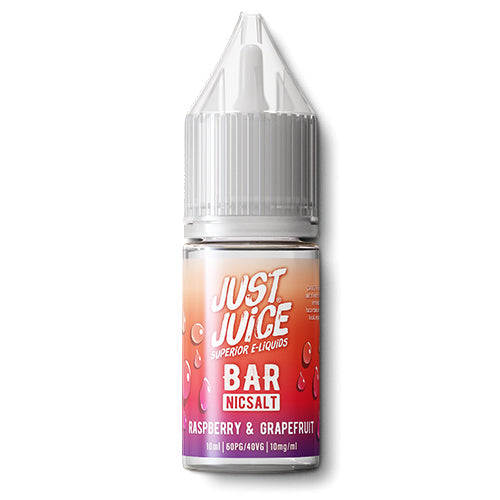 Just Juice Bar Nic Salt Raspberry and Grapefruit