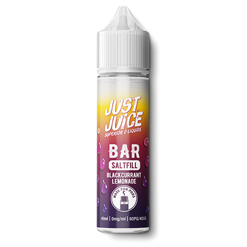 Just Juice Bar Saltfill Blackcurrant Lemonade