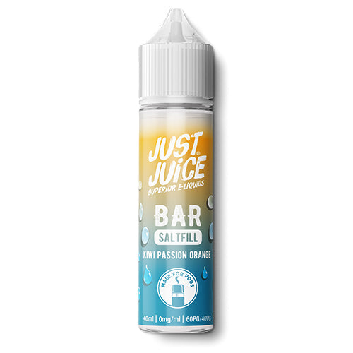 Just Juice Bar Saltfill Kiwi Passion Orange