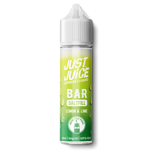 Just Juice Bar Saltfill Lemon and Lime