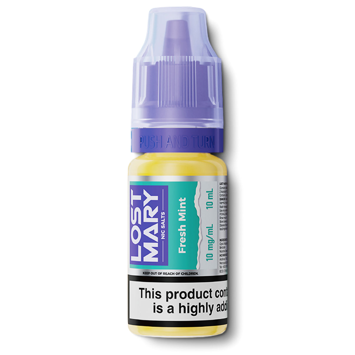 Lost Mary 10ml nic salts fresh mint flavour