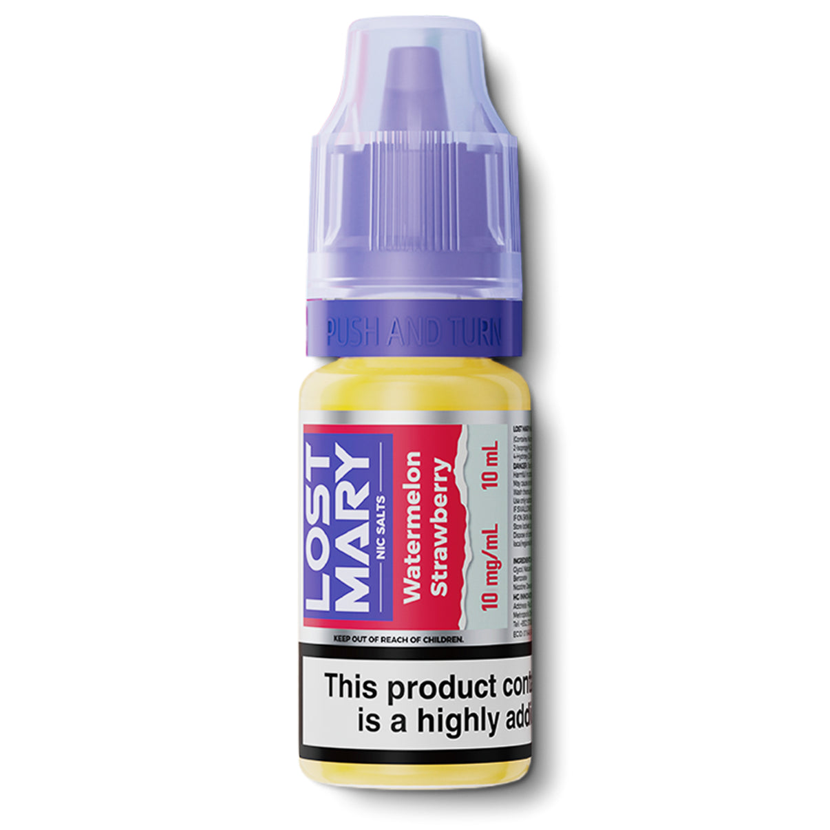 Lost Mary 10ml nic salts watermelon strawberry flavour