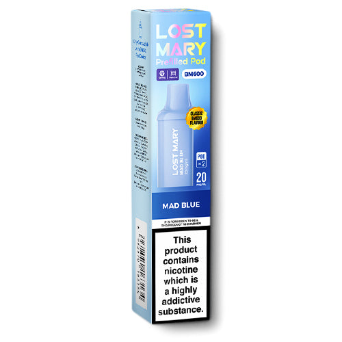 Lost Mary BM600 Mad Blue Prefilled Pods