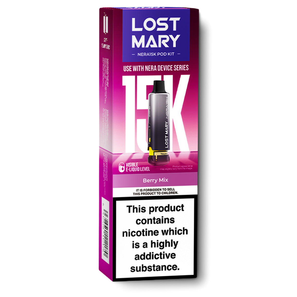 Lost Mary Nera 15K pods Berry Mix