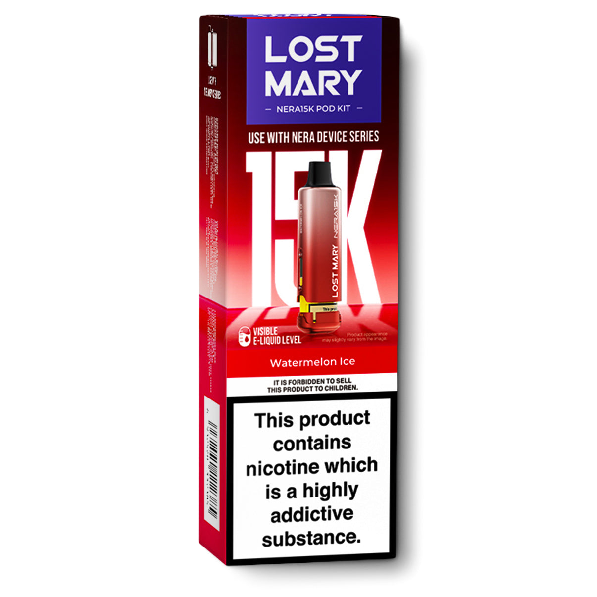 Lost Mary Watermelon Ice Nera 15k Refill Pods | 3 for 17 | E-Cigarette Direct Lost Mary Watermelon Ice Nera 15k Refill Pods | 3 for 17 | E-Cigarette Direct
