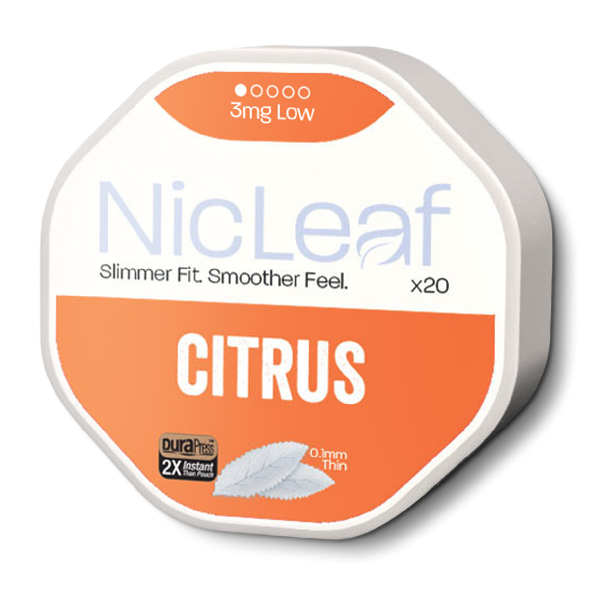 NicLeaf citrus flavour