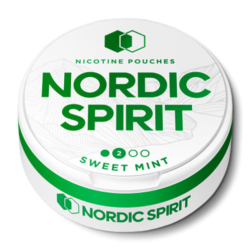 Nordic Spirit nicotine pouches sweet mint flavour