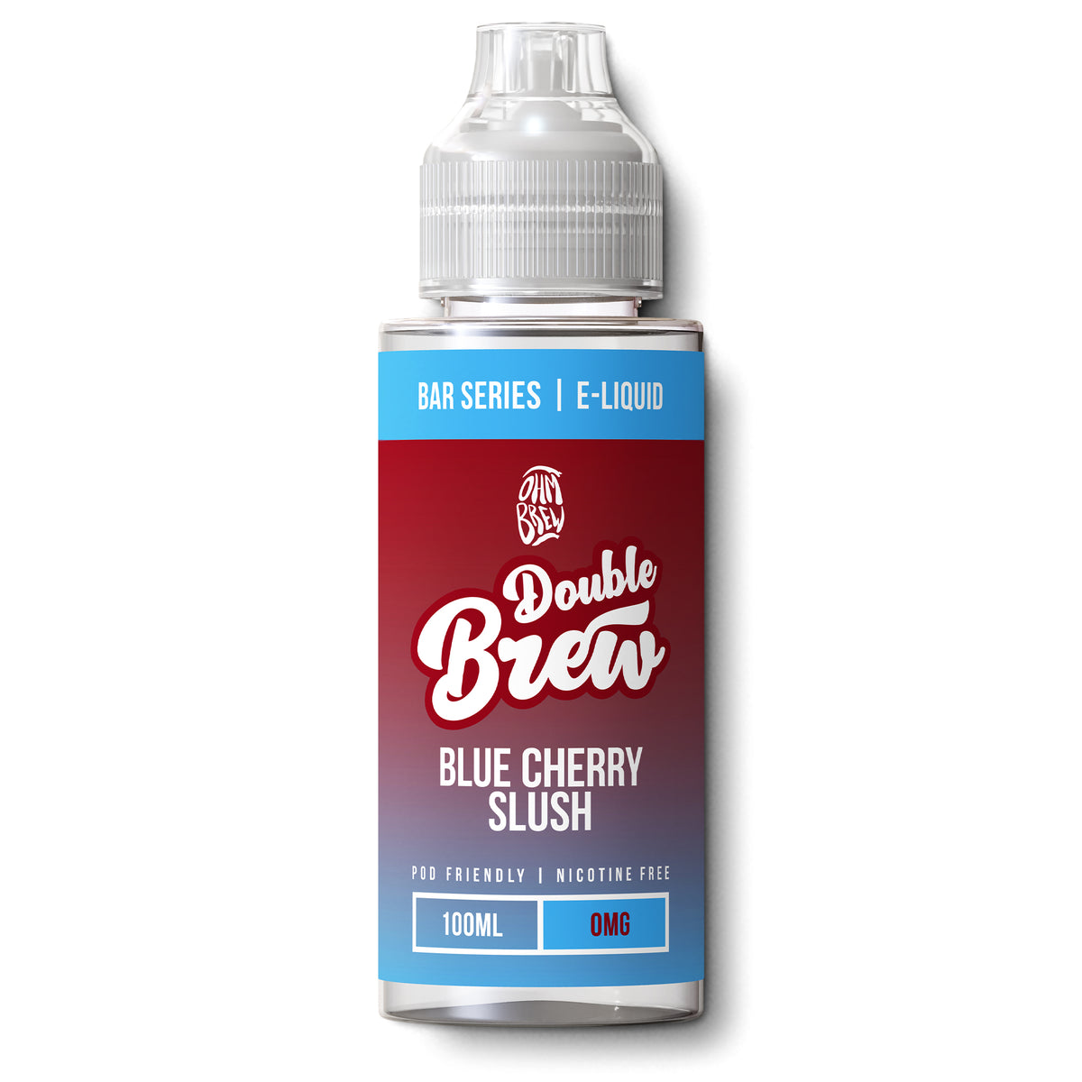 cherry slush vape juice Double Brew Blue Cherry Slush 50:50 Shortfill