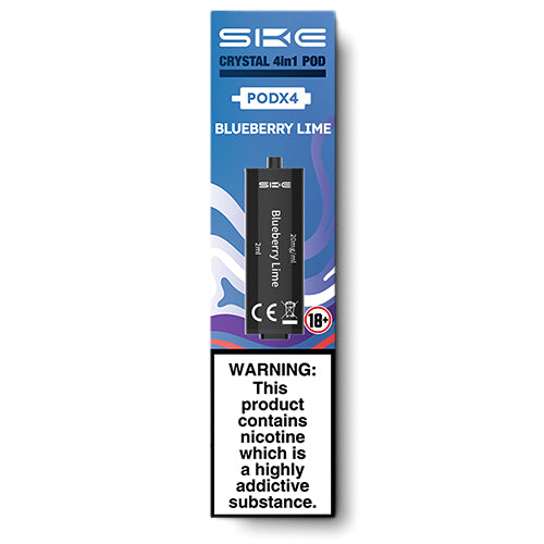 SKE Crystal 2400 Pods Blueberry Lime