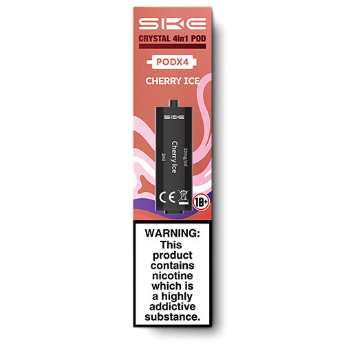 SKE Crystal 2400 Pods Cherry Ice