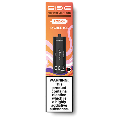 SKE Crystal 2400 Pods Lychee Ice