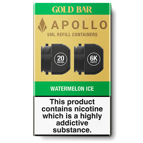 Gold Bar Apollo 20K Watermelon Ice Pods