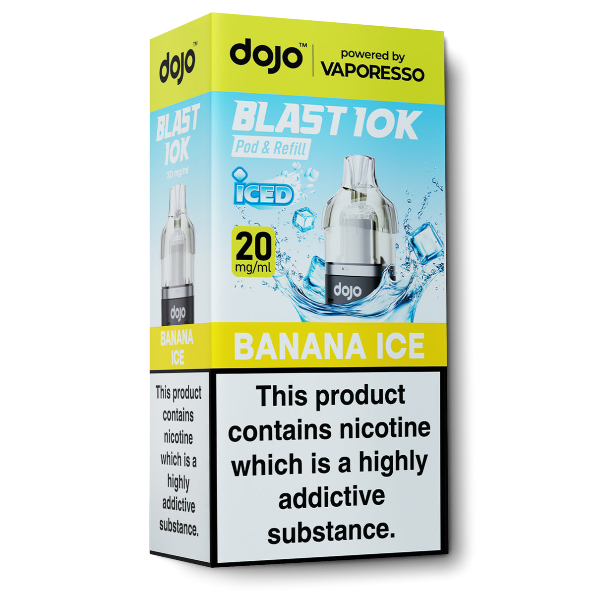 Dojo Blast 10k Banana Ice Pod & Refill | From 3.67 E-Cigarette Direct Dojo Blast 10k Banana Ice Pod & Refill | From 3.67 E-Cigarette Direct
