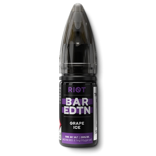 Riot Bar Edtn Grape Ice Nic Salt